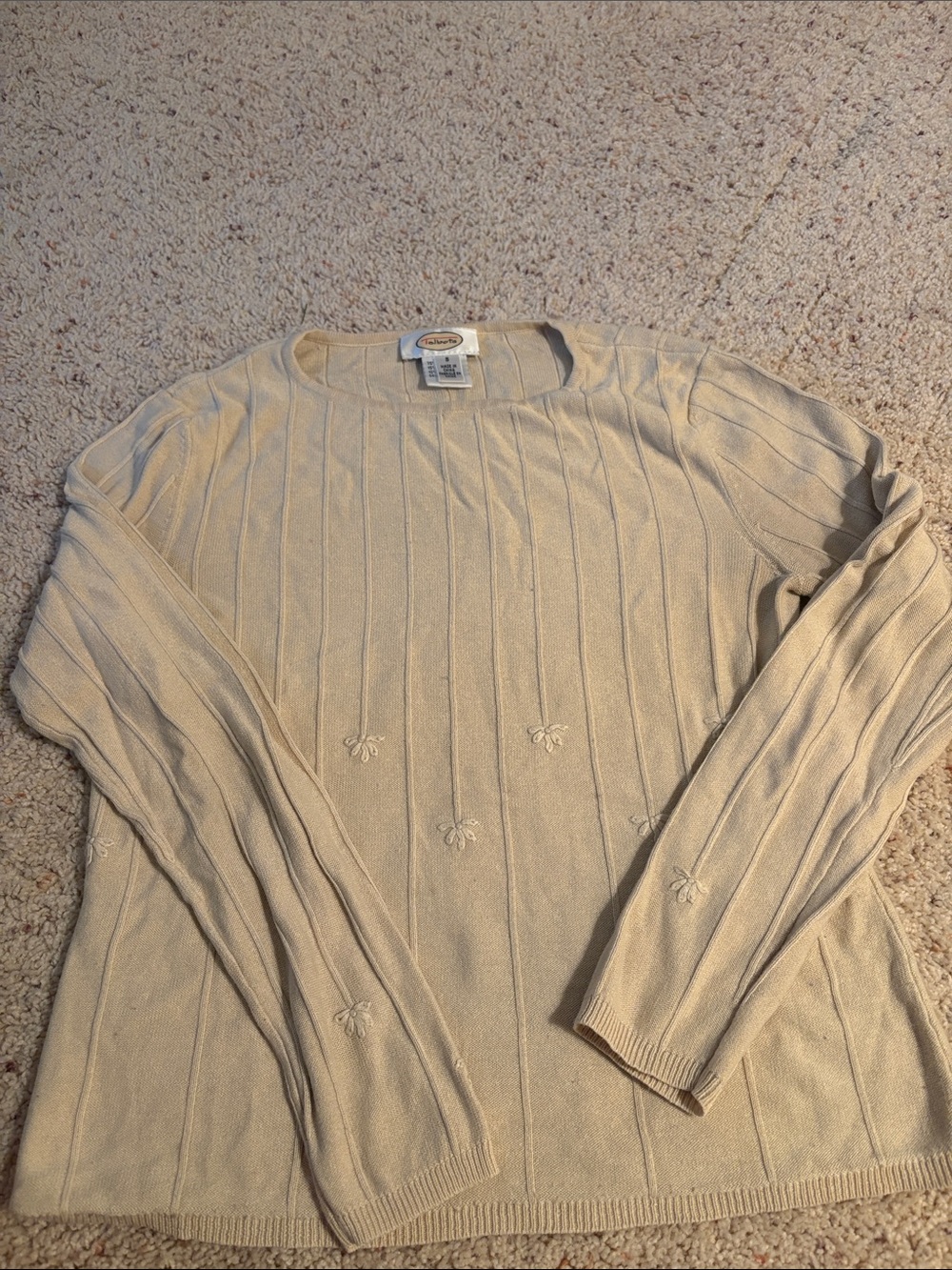 Talbots silk/cashmere blend sweater